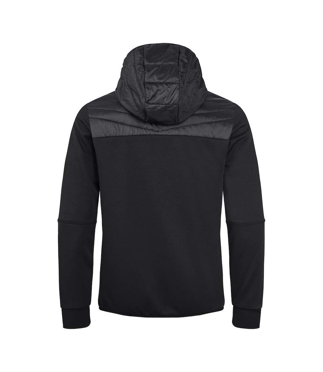 Mens Utah Padded Jacket Black Clique-2