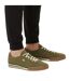 Mens Aura Leather Trainers Natural Lacoste-1
