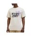 T-shirt beige homme jack & jones axon-1