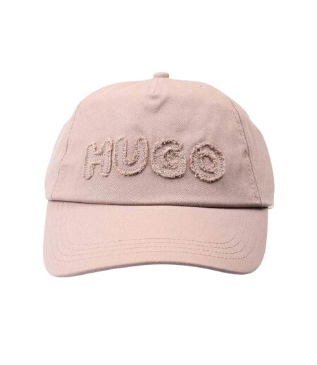 Casquette De Baseball Décontracté Motif/style Bord Brut Cara-fr Femme Beige Hugo