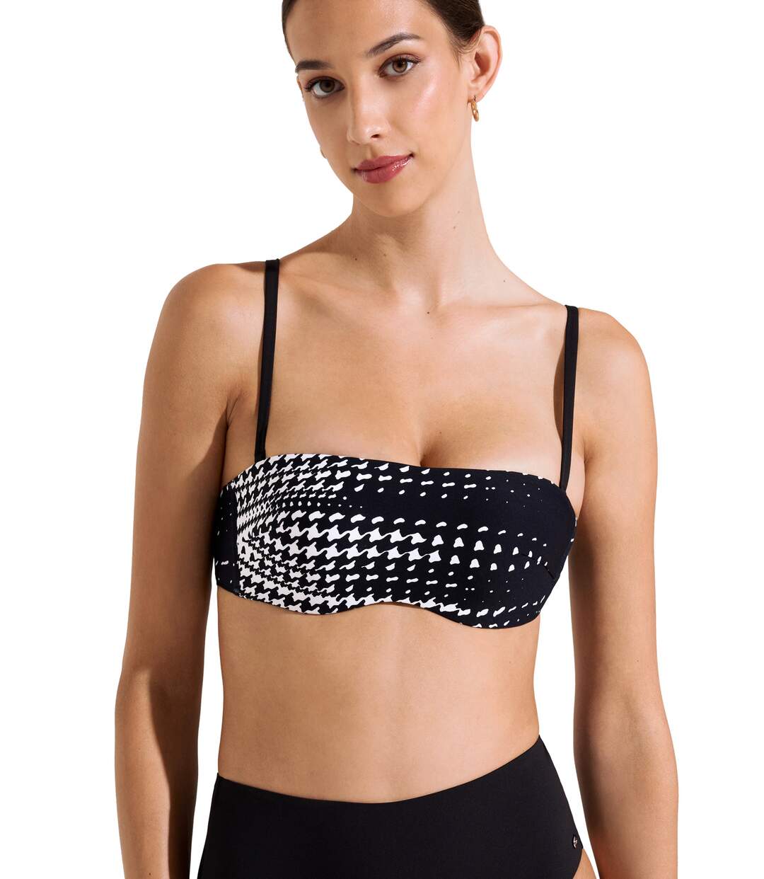 Haut maillot de bain bandeau préformé Quito Lisca-1