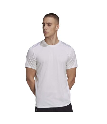 Mens Designed For Running T-shirt White Adidas