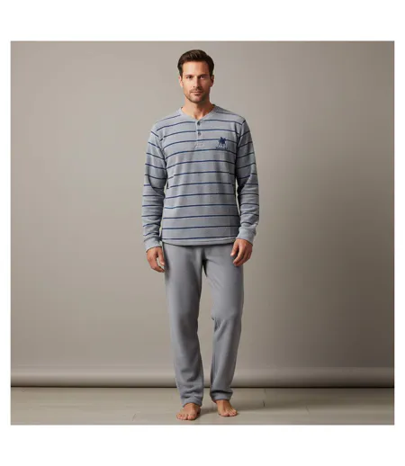 Pyjama Homme Hiver Polaire SECRET CLUB Z2653