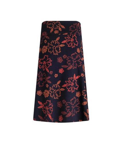 Womens/ladies floral jersey skirt nightshade Weird Fish