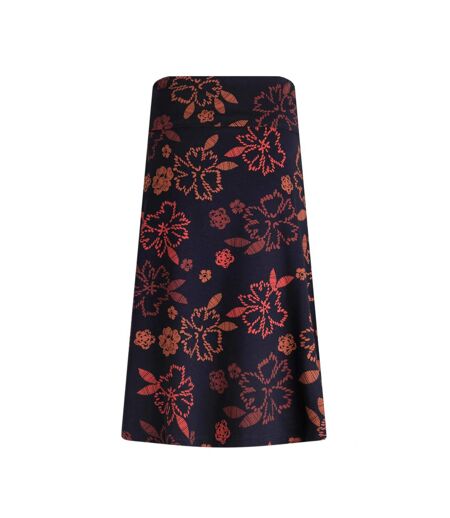 Womens/ladies floral jersey skirt nightshade Weird Fish