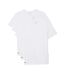 X3 t-shirts blanc homme lacoste th9007 - l-1