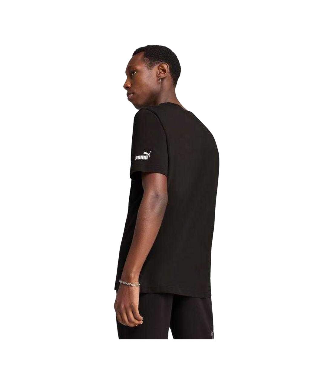 T-shirt Sport Style Graphique Homme Noir Puma-4