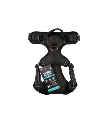 Harnais Anti-Traction pour Chien Sécurité 100cm Noir