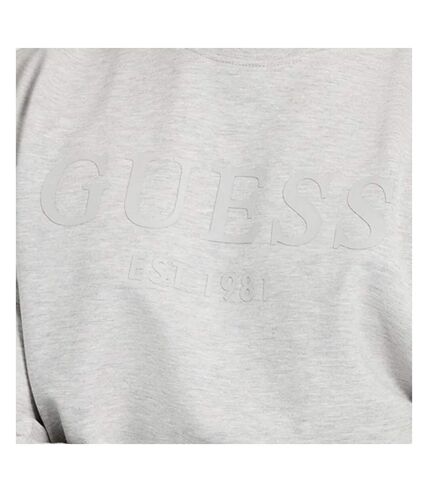 Sweat Gris Homme Guess CN Fleece - L