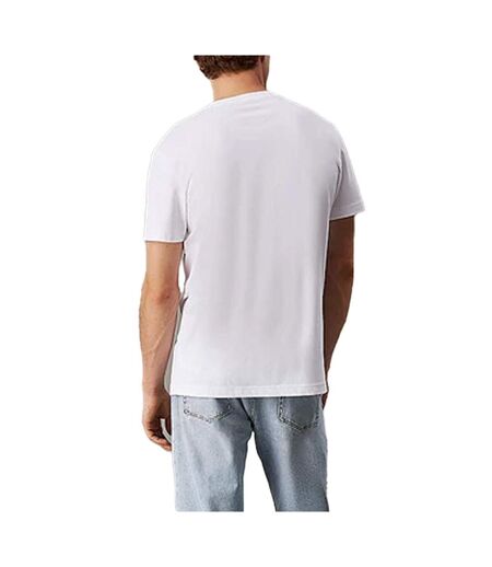 T-shirt blanc homme calvin klein jeans shadow - 3xl
