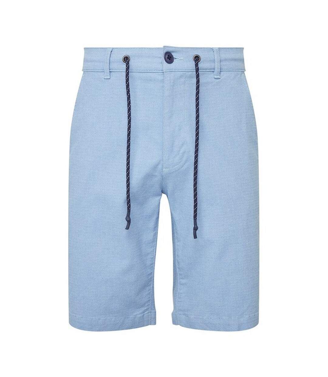 Mens chino everyday shorts blue Asquith & Fox-1