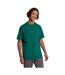 T-shirt Style Petit Logo Essentials Homme Vert Universitaire Noir Adidas-4