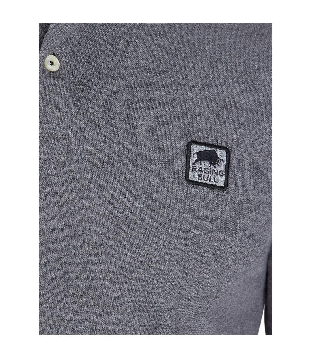 Polo Classic Homme Charbon Raging Bull-3