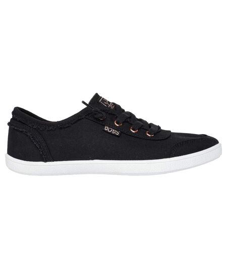 Womens/ladies Bobs B Cute Trainers Black Skechers