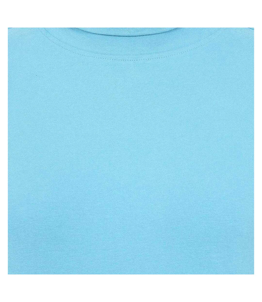 Haut Polaire Manches Longues Motif/style Pénombre Femme Bleu Pétrole Lazy Jacks-4