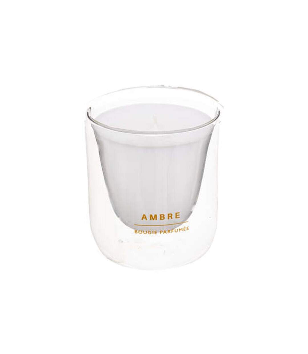 Bougie Parfumée en Verre Ilan 130g Ambre-1