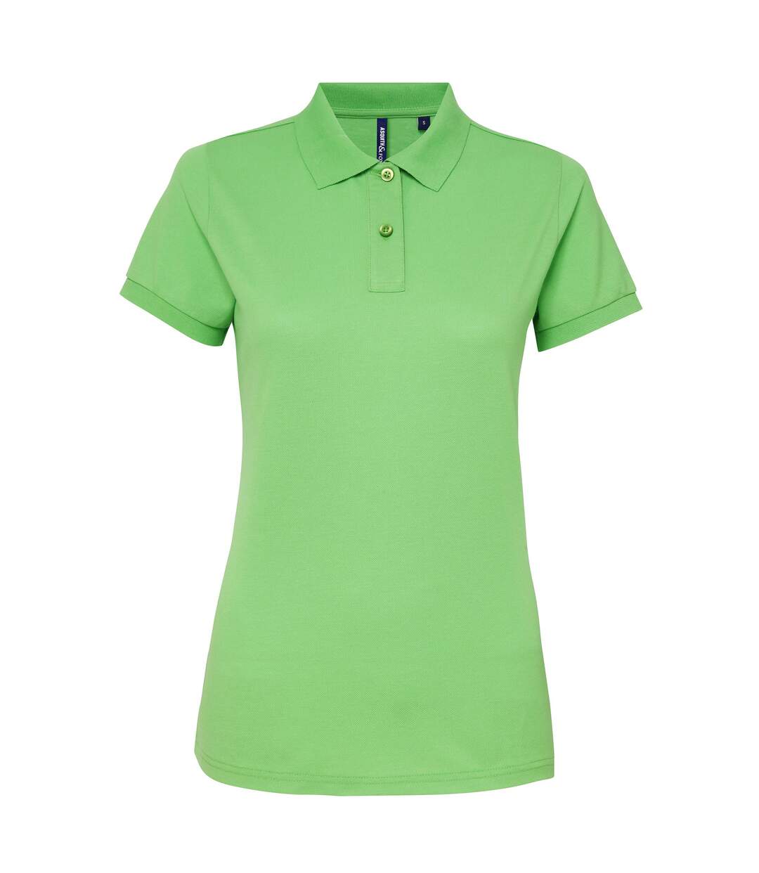 Polo manches courtes femme vert clair Asquith & Fox