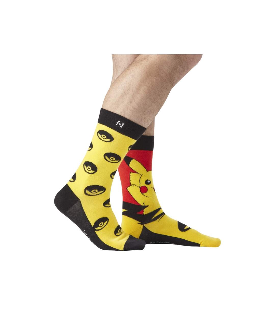 Paire de chaussettes  de ville Pokémon Pikatchu Capslab