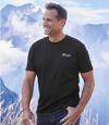 4er-Pack T-Shirts Snow Adventure Atlas For Men