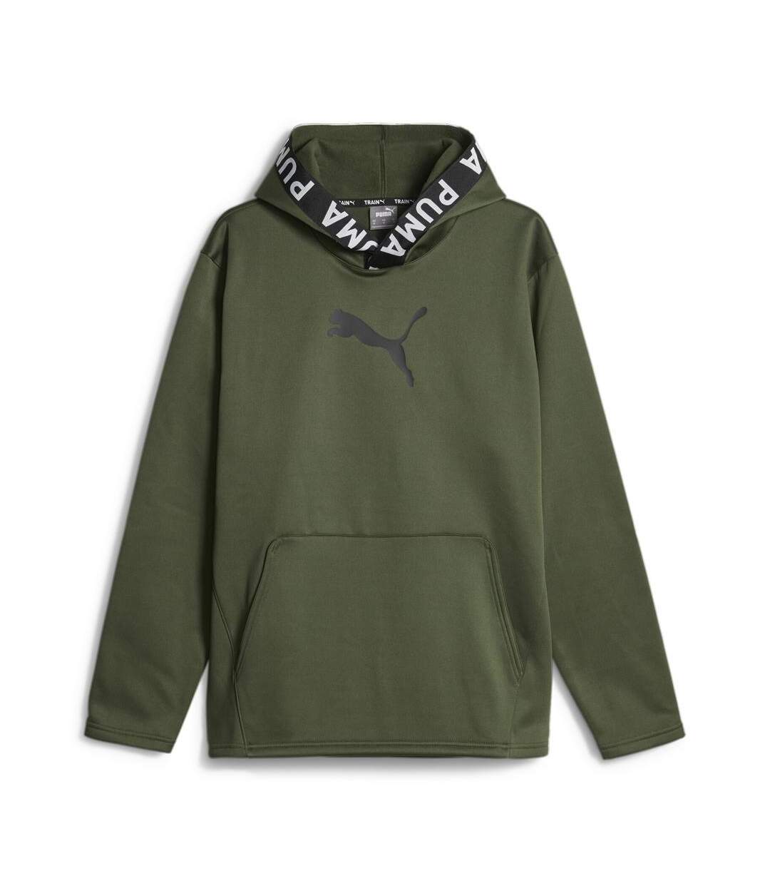 Sweat à Capuche Kaki Homme Puma 520893 - L-1