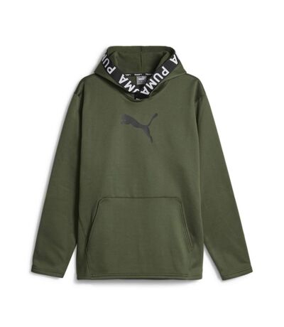 Sweat à Capuche Kaki Homme Puma 520893 - L