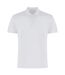 T-shirt polo hommes blanc Kustom Kit-1