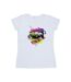 Disney Femme/Les femmes Donald Duck Ear Plug - T-shirt en coton brillant (Blanc) - UTBI33407-1