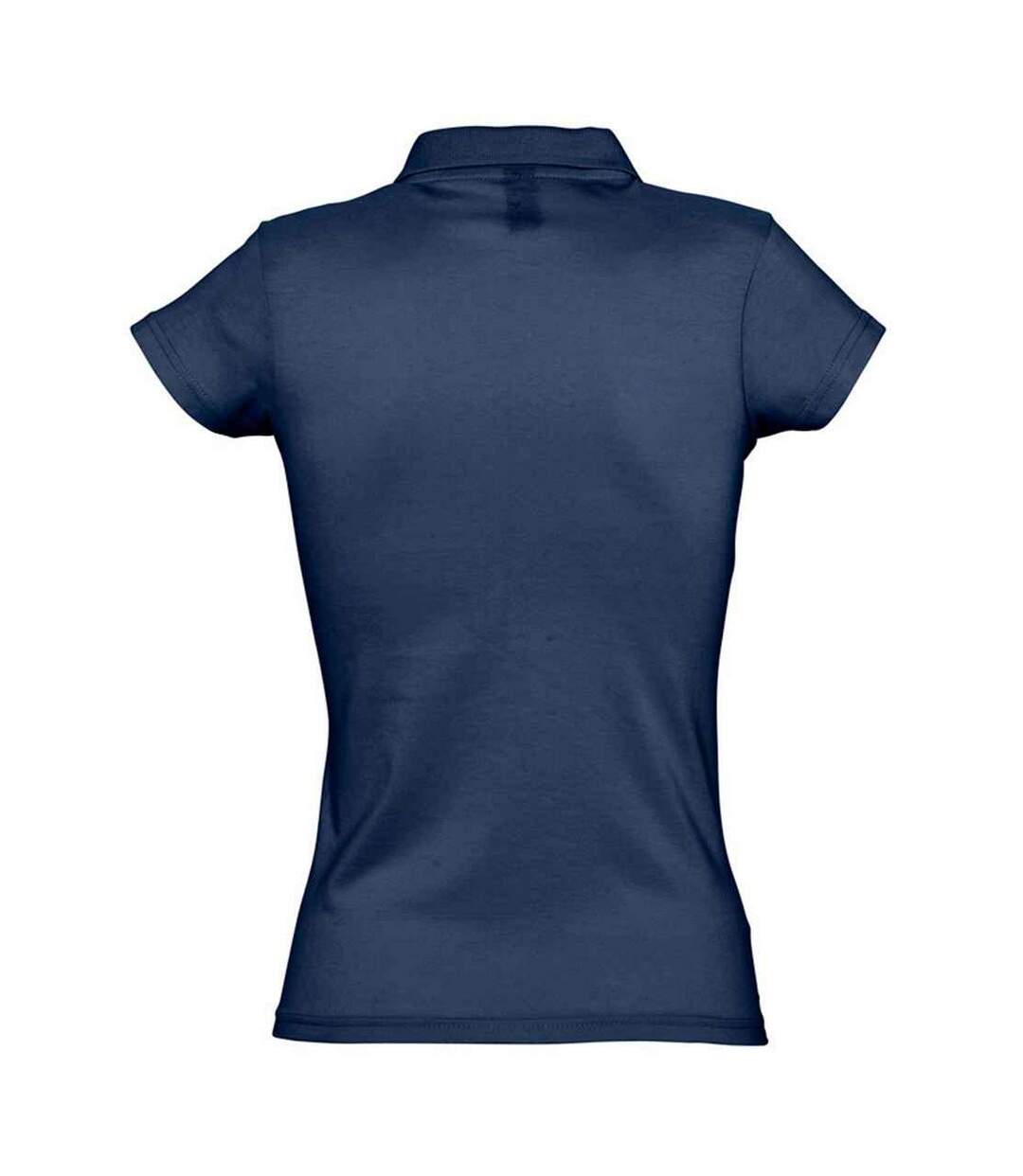 Polo Prescott Femme Bleu Marine Français SOLS-2