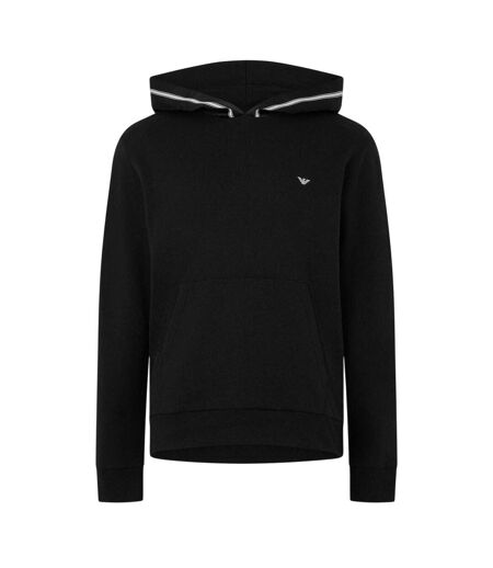 Sweat-shirt À Capuche Pour Enfant Noir Emporio Armani EA7