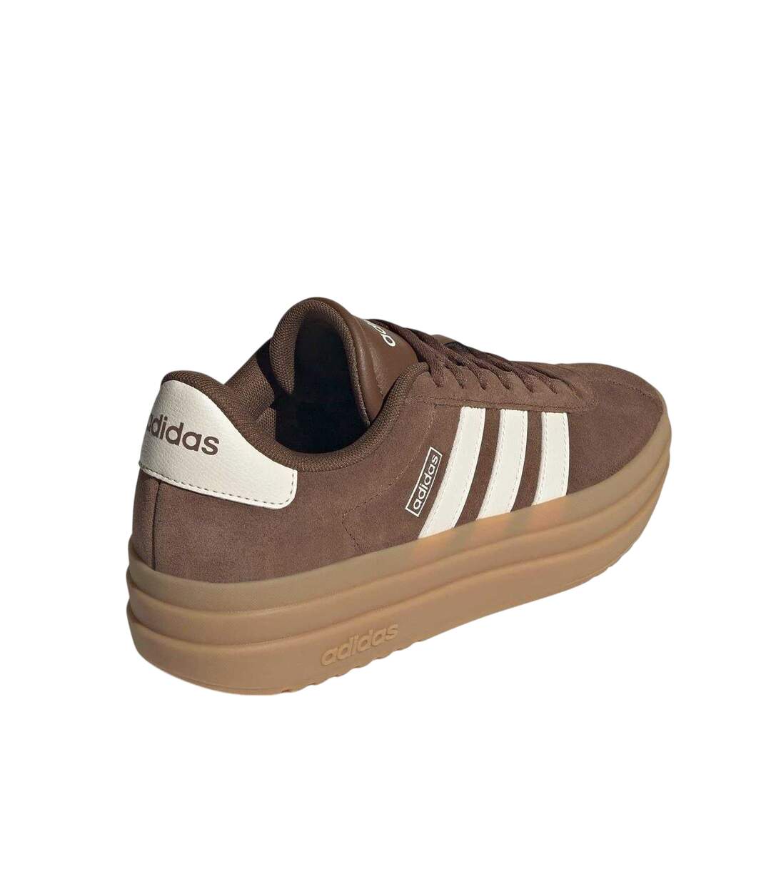 Baskets Court Bold Femme Marron Blanc Marron Pâle Adidas-2