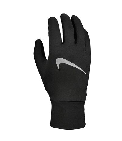 Nike Mens Accelerate Running Gloves (Black/Silver)