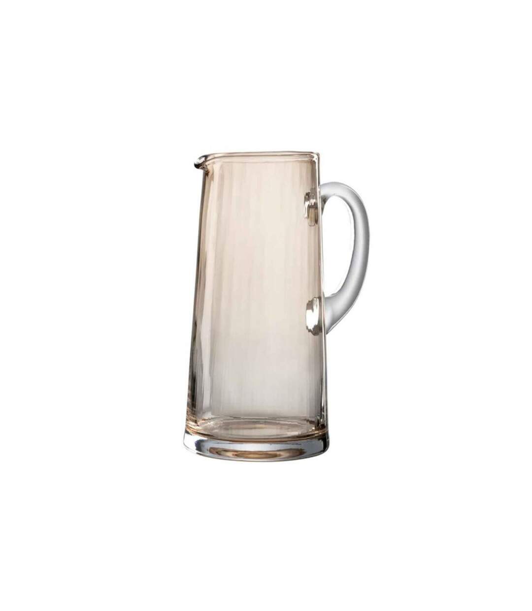 Carafe en Verre Design Lignes 1,5L Ambre-1
