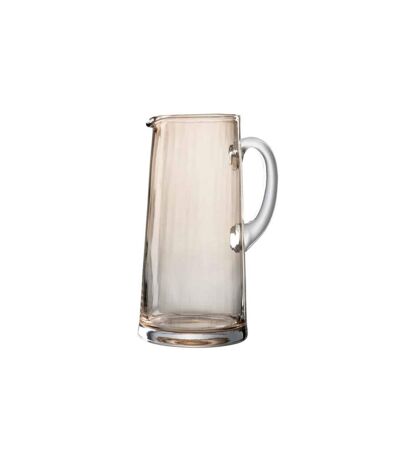 Carafe en Verre Design Lignes 1,5L Ambre