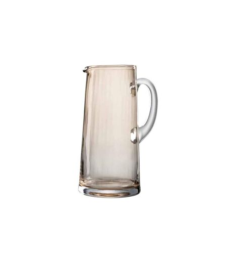 Carafe en Verre Design Lignes 1,5L Ambre