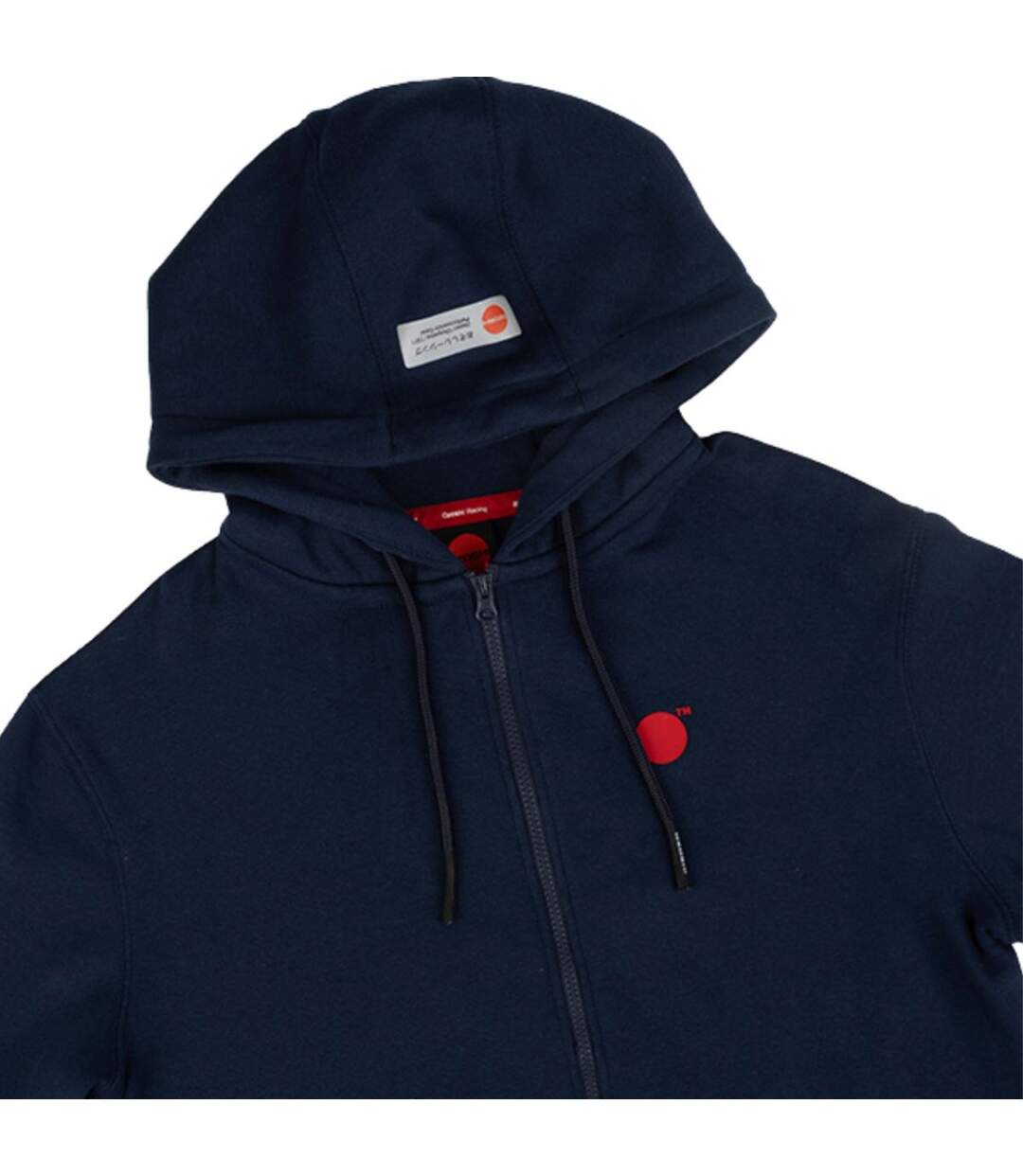 Sweat À Capuche Pecos Homme Bleu Marine Ozoshi-3