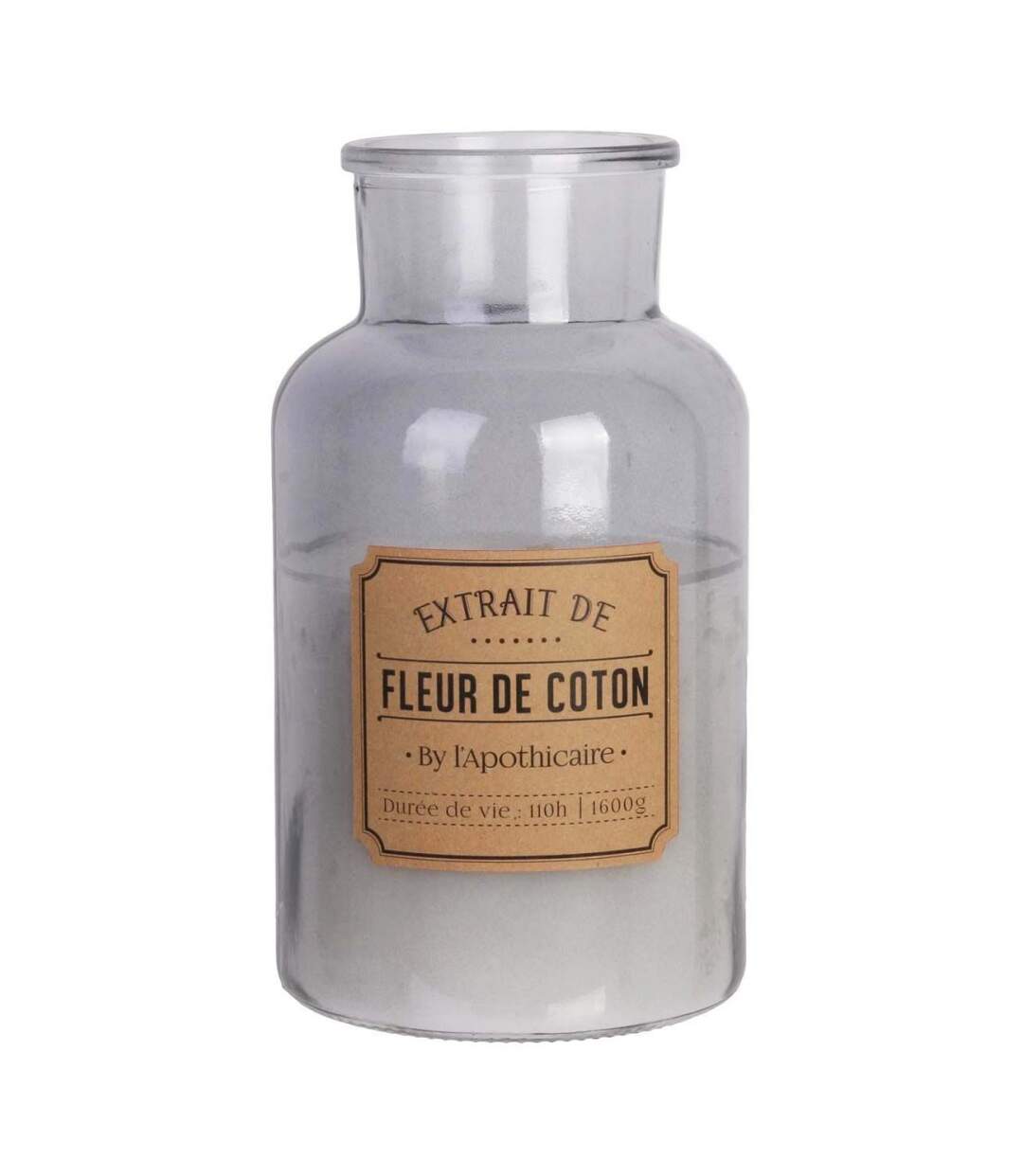 Bougie XL senteur fleur de coton Apothicaire-1