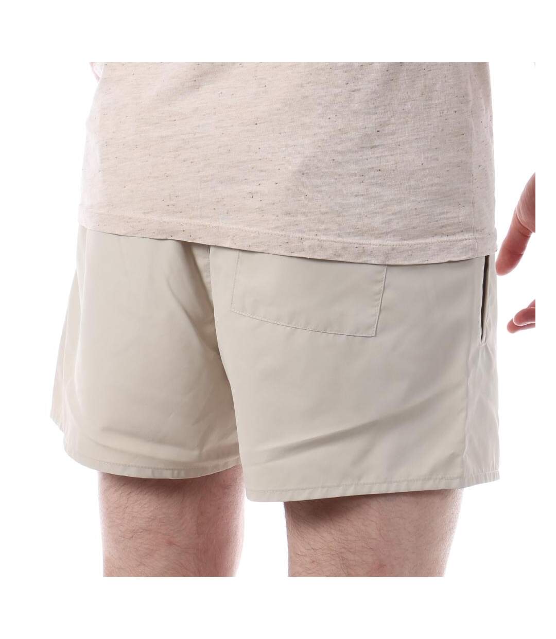 Short de bain gris homme calvin klein jeans drawstring-2