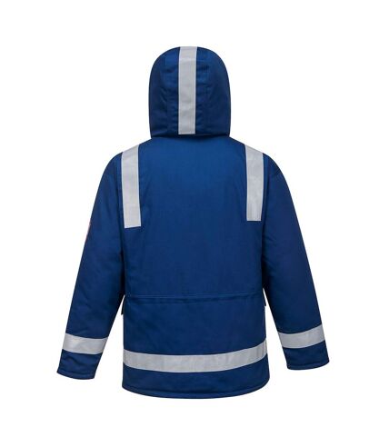 Portwest Mens Flame Resistant Anti-Static Winter Padded Jacket (Royal Blue) - UTPW390