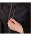 Womens/ladies Elvira Soft Shell Jacket Black Trespass-3