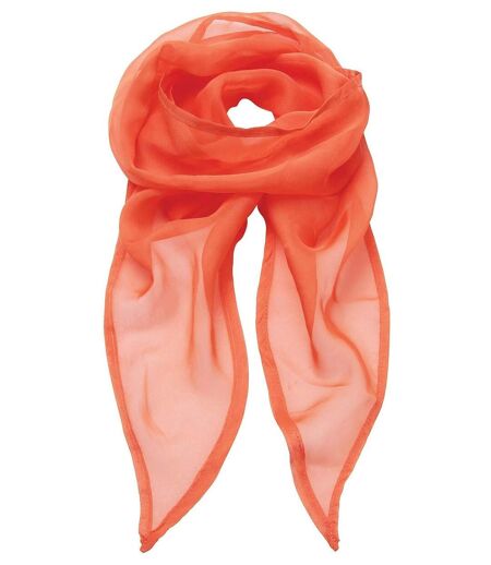 Foulard mousseline - PR740 - orange