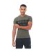 Mens crew neck t-shirt green/black Emporio Armani-1