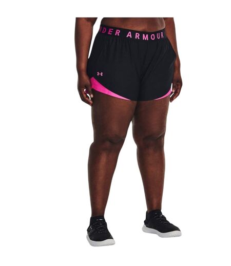 Short Play Up Femme Noir Rose Under Armour
