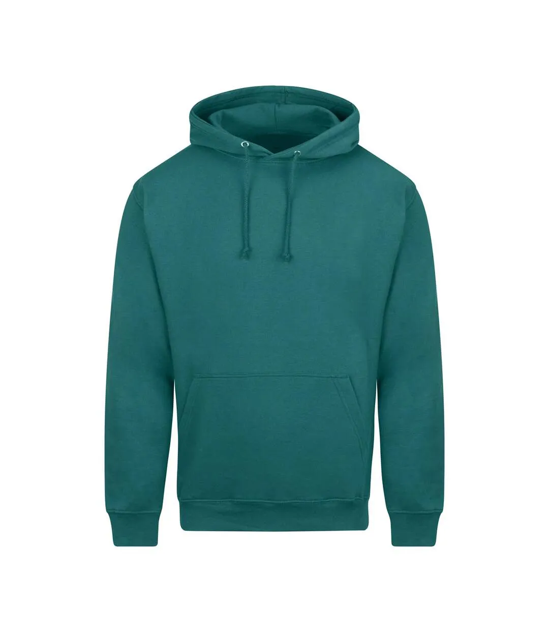 Unisex Adult College Hoodie Teal Awdis-1