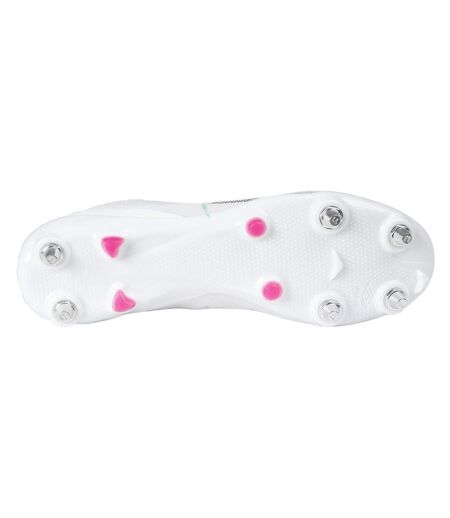 Mens Velocita Decima Pro Soft Ground Football Boots White Black Pink Glow Umbro