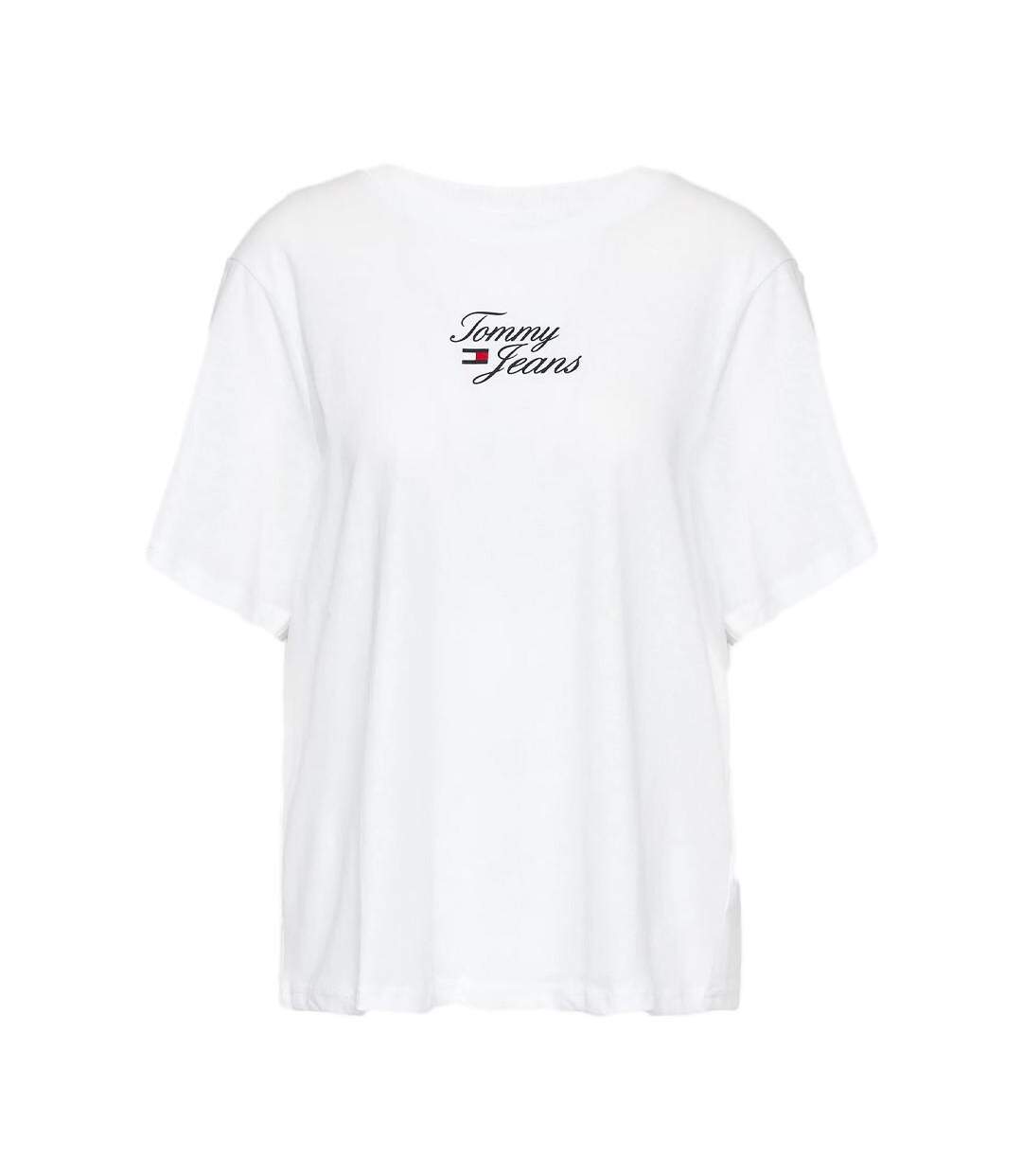 T-shirt Blanc Femme Tommy Hilfiger Curve Reg Essentia - 5XL-1