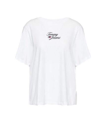 T-shirt Blanc Femme Tommy Hilfiger Curve Reg Essentia - 5XL