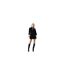 Robe Courte Manches Longues Whisper Femme Noir French Connection-1