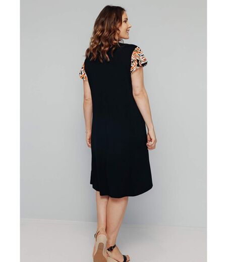 Robe fantaisie maille extensible