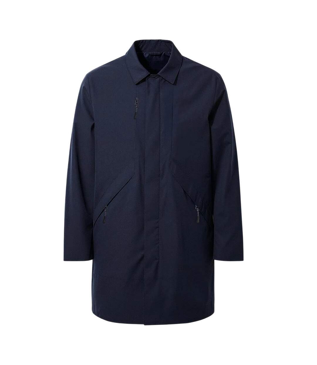 Imperméable Spencer Homme Bleu Marine Brook Taverner-2