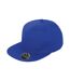 Result Headwear Bronx Original Flat Peak Snapback Cap (Sapphire Blue) - UTRW9785